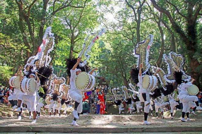 伊作太鼓踊の写真