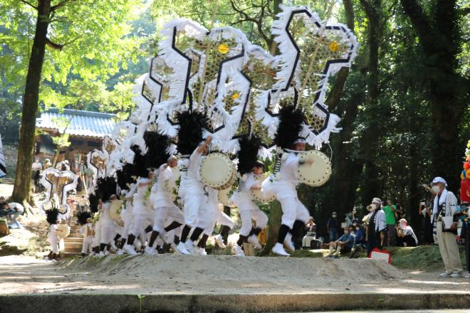 伊作太鼓踊写真