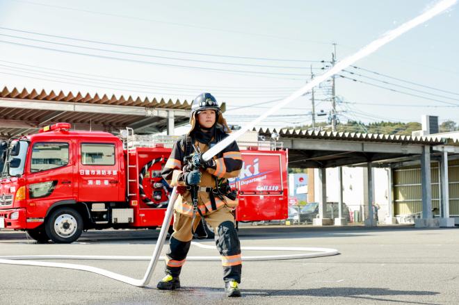 消防の訓練風景1