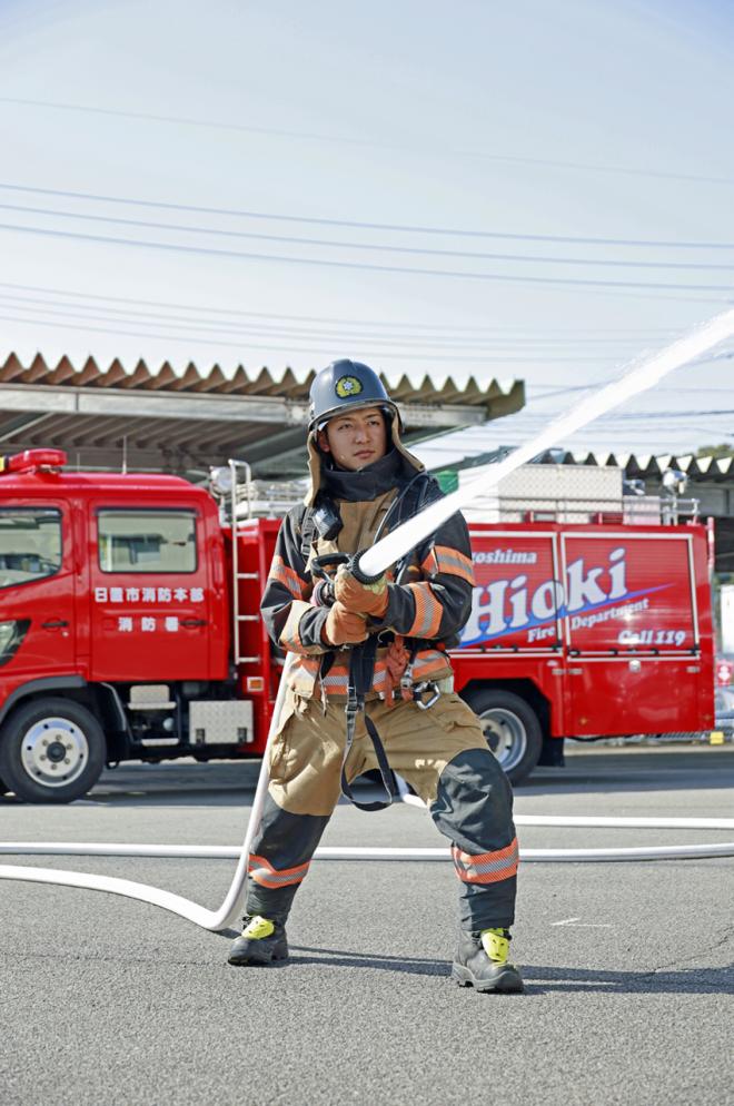 消防の訓練風景4