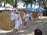 徳重大バラ太鼓踊り