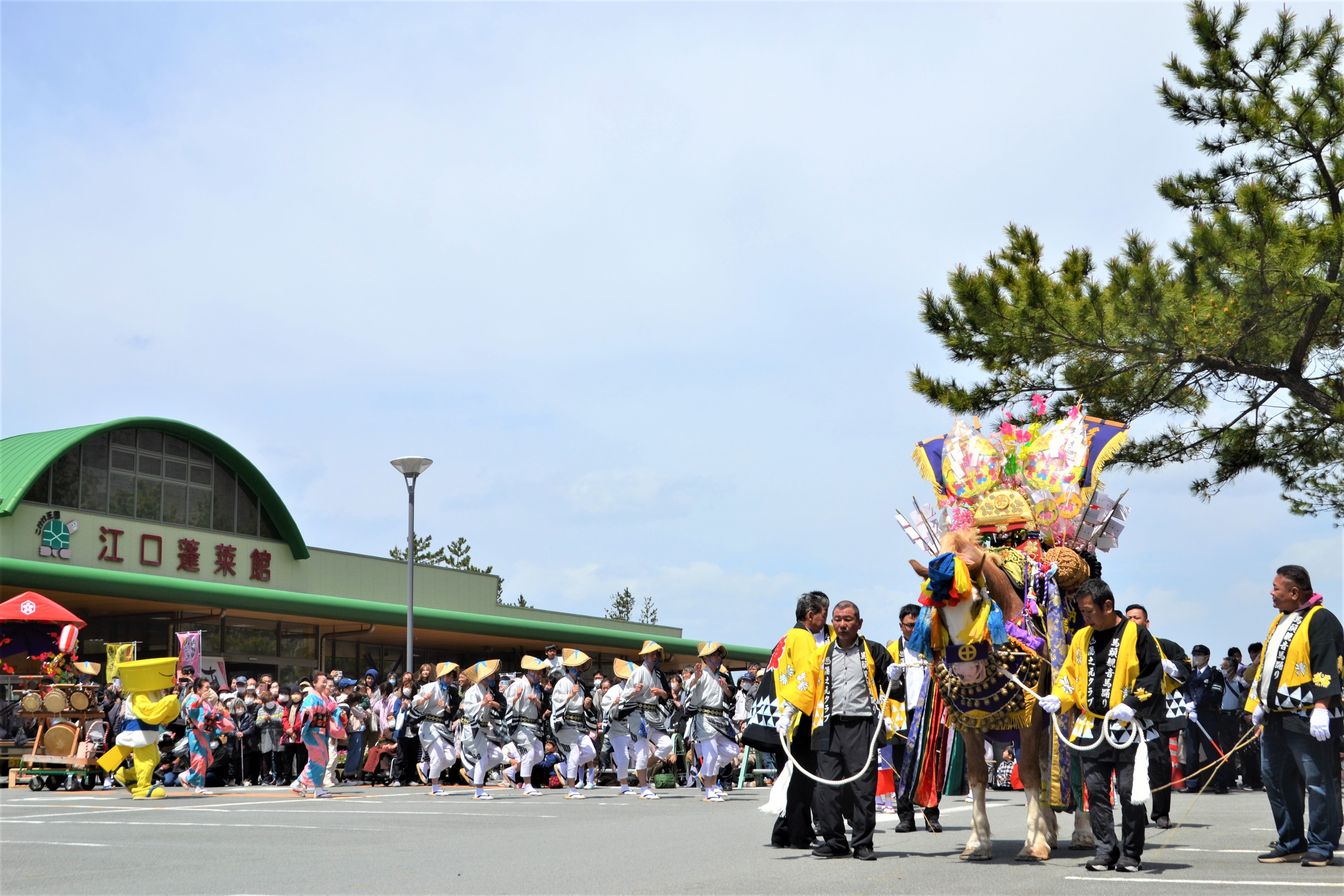 湯之元馬頭観音馬踊り