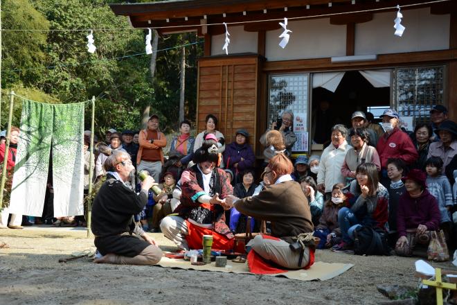 稲荷神社お田植祭り